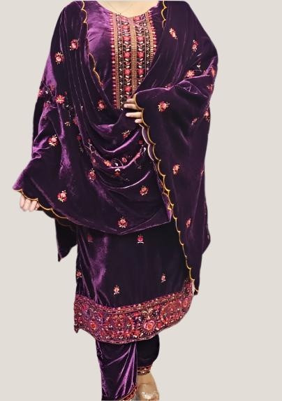 Stunning designer Suit Set with dupatta